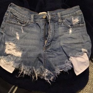 PINK Victoria Secret Denim Shorts